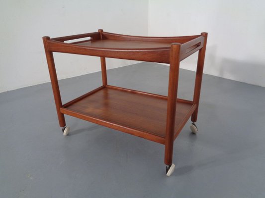 Teak Trolley by Hans J. Wegner for Andreas Tuck, 1950s-RDW-796737