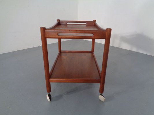 Teak Trolley by Hans J. Wegner for Andreas Tuck, 1950s-RDW-796737