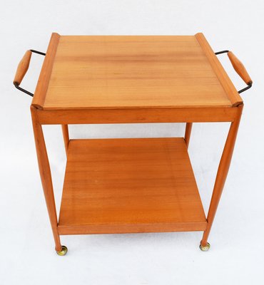 Teak Trolley from Fratelli Reguitti, 1960s-WF-868891