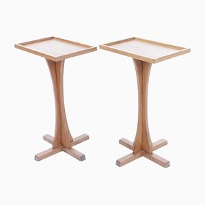 Teak Twin Tables, Set of 2-YSU-1309579