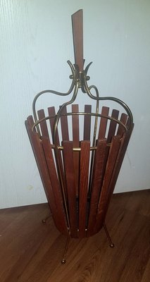 Teak Umbrella Stand, 1960s-QDP-769718