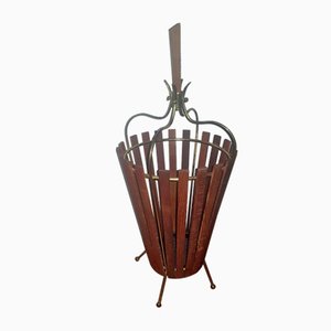 Teak Umbrella Stand, 1960s-QDP-769718