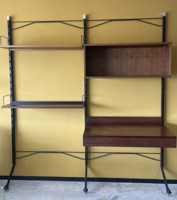 Teak Urio Modular Bookcase by Ico & Luisa Parisi for MIM, Rome, 1960s-ERB-1240712