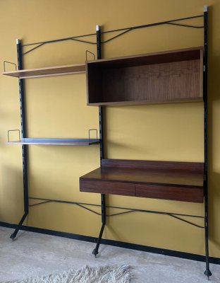 Teak Urio Modular Bookcase by Ico & Luisa Parisi for MIM, Rome, 1960s-ERB-1240712