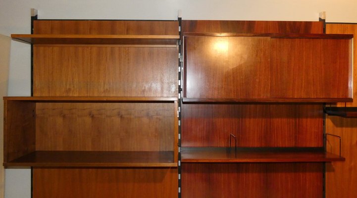 Teak Urio Modular Bookcase by Ico & Luisa Parisi for MIM, Rome, 1960s-ERB-1240712