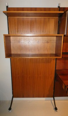 Teak Urio Modular Bookcase by Ico & Luisa Parisi for MIM, Rome, 1960s-ERB-1240712