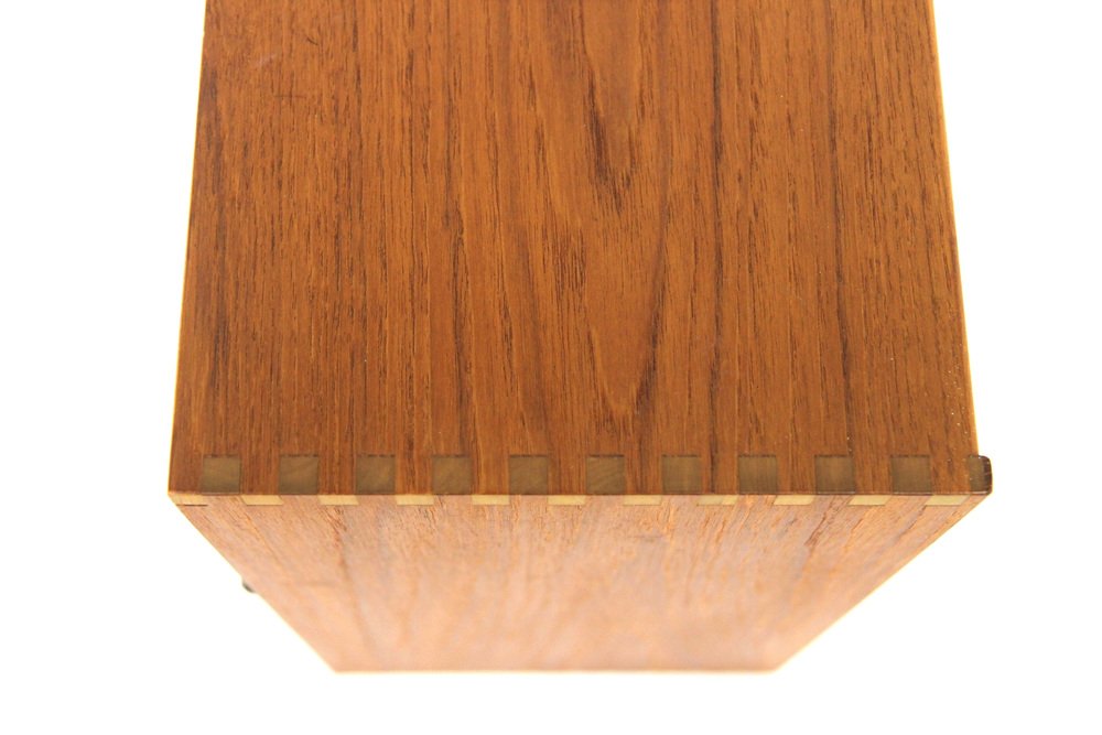 Teak Wall Console by Nils Jonsson for Troeds, Bjärnum, Sweden, 1960s