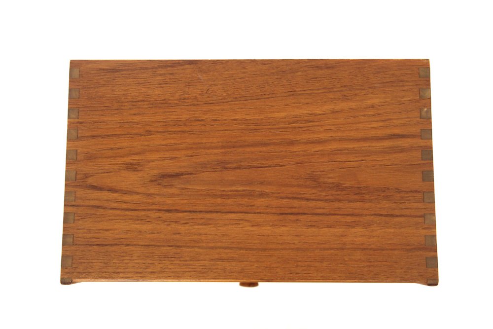 Teak Wall Console by Nils Jonsson for Troeds, Bjärnum, Sweden, 1960s