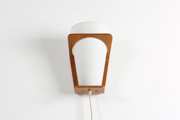 Teak Wall Lamp, 1930s-YSY-1154102