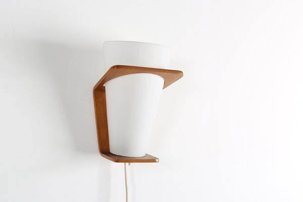 Teak Wall Lamp, 1930s-YSY-1154102