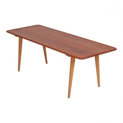 Teak Wood Coffee Table by Hans J. Wegner for Andreas Tuck-MTD-1400118