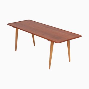 Teak Wood Coffee Table by Hans J. Wegner for Andreas Tuck-MTD-1400118