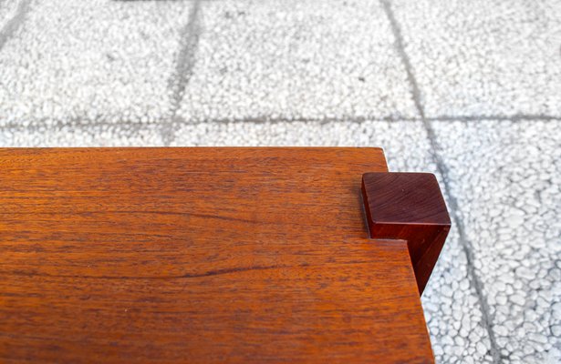 Teak Wooden Coffee Table, Italy, 1960s-VCV-1134290