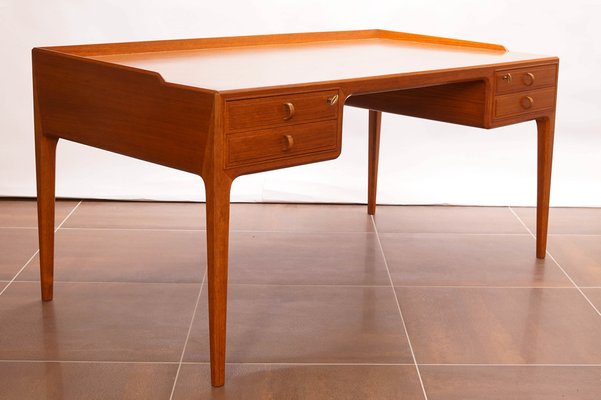 Teak Writing Desk by Bertil Fridhagen for Bodafors, 1960-KIJ-1816781