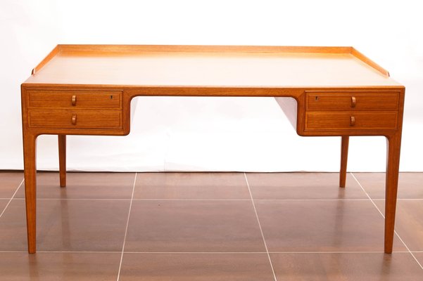 Teak Writing Desk by Bertil Fridhagen for Bodafors, 1960-KIJ-1816781