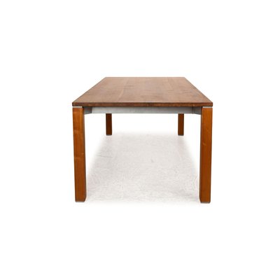 Team 7 Cubus Dining Table in Brown Walnut-RQW-2016713