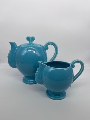 Teapot and Jar by Jean Pobalys, Set of 2-AVC-1298698