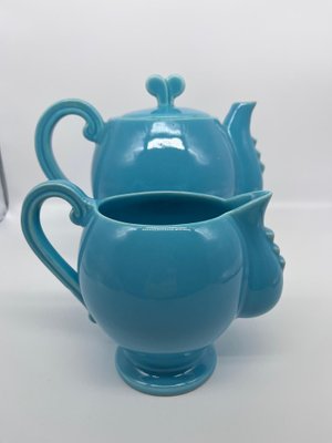 Teapot and Jar by Jean Pobalys, Set of 2-AVC-1298698