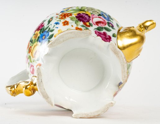 Teapot in Porcelain, Paris, 19th Century-WFS-1578924