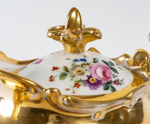 Teapot in Porcelain, Paris, 19th Century-WFS-1578924