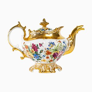 Teapot in Porcelain, Paris, 19th Century-WFS-1578924