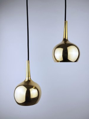 Teardrop Pendant Lights by Hans-Agne Jakobsson for Markaryd, 1960s, Set of 2-SFQ-1761105