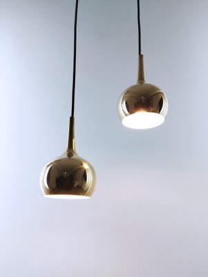 Teardrop Pendant Lights by Hans-Agne Jakobsson for Markaryd, 1960s, Set of 2-SFQ-1761105