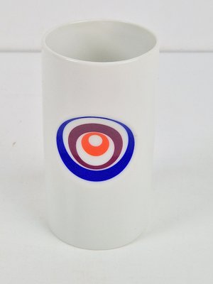 Technicolor Porcelain Vase by Hans Theo Baumann Schönwald, West Germany, 1970s-AXJ-1700619