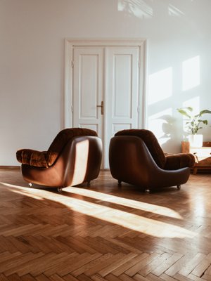 Teddy Chairs, 1970s, Set of 2-KND-1140758