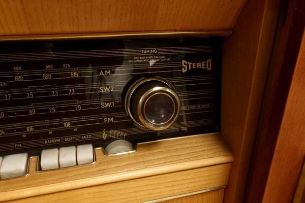 Telefunken Hi-Fi Cabinet Hymnus Model in Mahogany, 1959-RVK-2033681