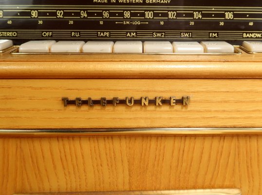 Telefunken Hi-Fi Cabinet Hymnus Model in Mahogany, 1959-RVK-2033681