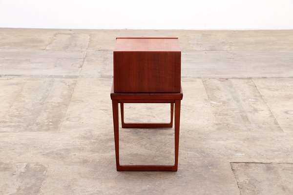 Telephone Cabinet with Table by Kai Kristiansen for Aksel Kjersgaard, 1960s, Set of 2-EZZ-1798089