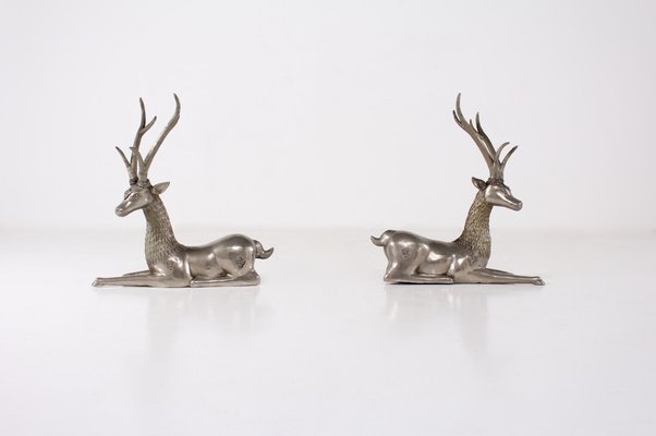 Temple Deer Figures, Set of 2-OWS-881372