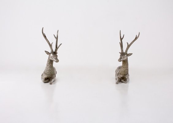 Temple Deer Figures, Set of 2-OWS-881372