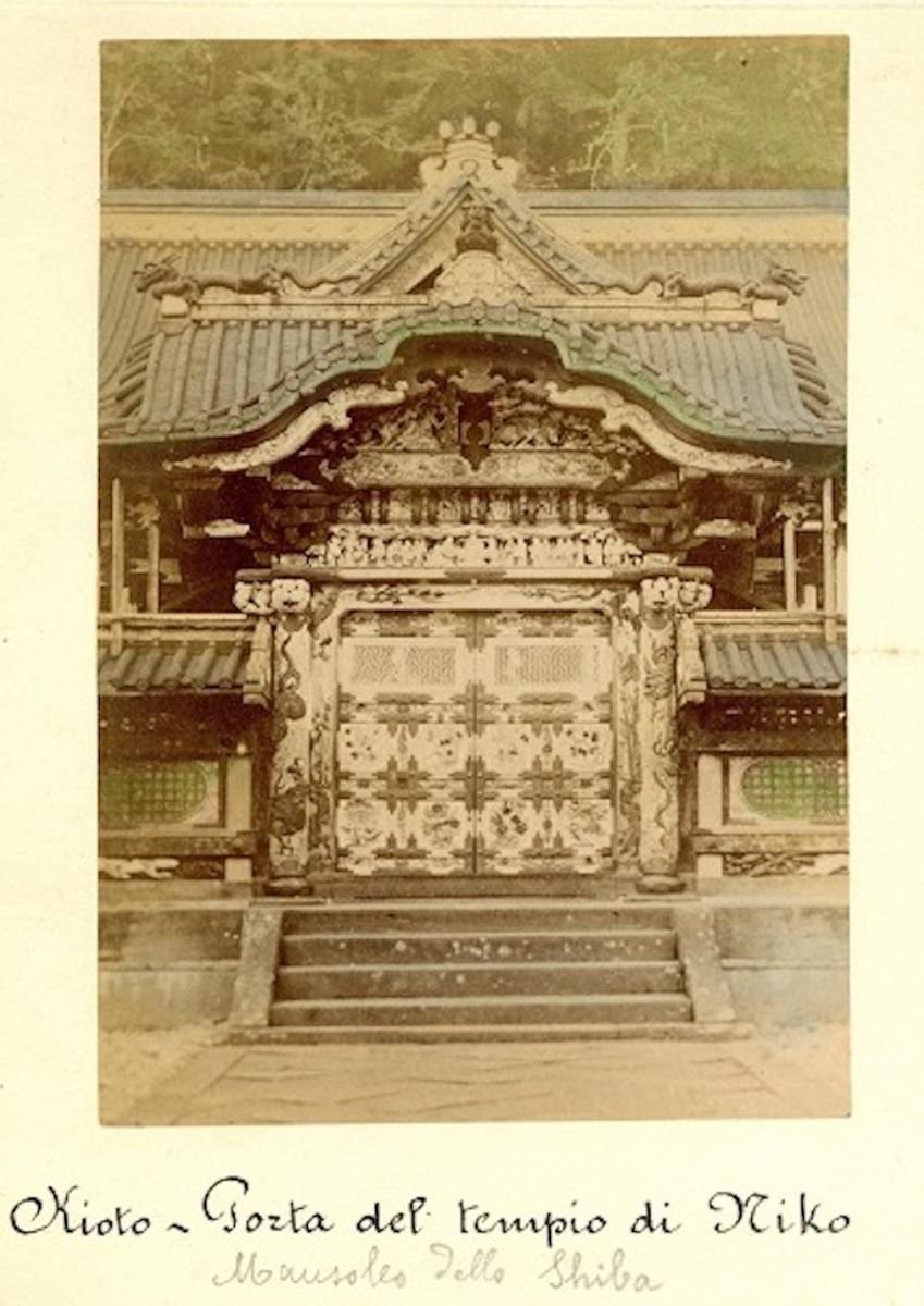 Temples in Japan - Ancient Albumen Print 1870/1890 1870/1890