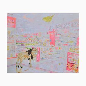 Teppei Ikehila, Modern Borrowed Scenery DAISO, 2023, Oil on Canvas-CHG-2037196