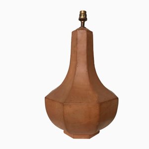 Terracotta Baluster Lamp, 1950s-VAM-1021703