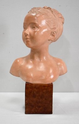 Terracotta Bust of Louise Brongniart After Houdon, 1900-RVK-877367