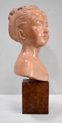 Terracotta Bust of Louise Brongniart After Houdon, 1900-RVK-877367