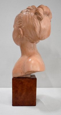 Terracotta Bust of Louise Brongniart After Houdon, 1900-RVK-877367