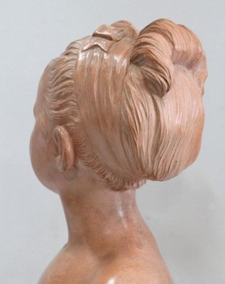 Terracotta Bust of Louise Brongniart After Houdon, 1900-RVK-877367