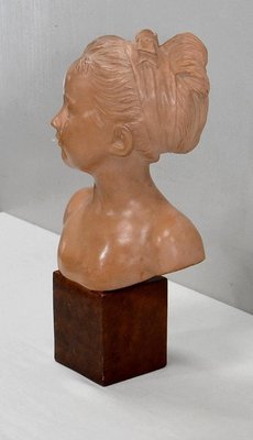 Terracotta Bust of Louise Brongniart After Houdon, 1900-RVK-877367