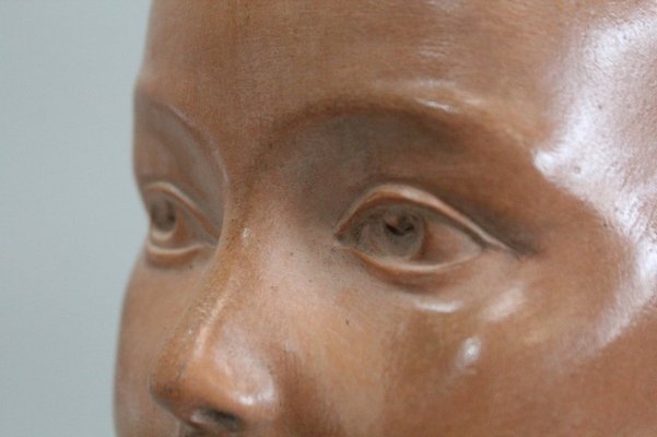 Terracotta Bust of Louise Brongniart After Houdon, 1900-RVK-877367