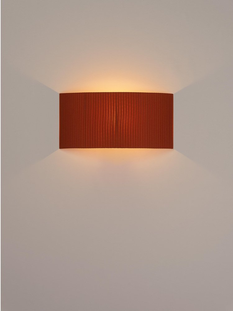 Terracotta Comodín Rectangular Wall Lamp by Santa & Cole