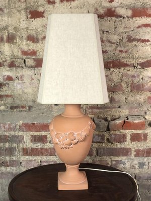 Terracotta Lamp with Fruit Crown Decor-RWZ-1355026