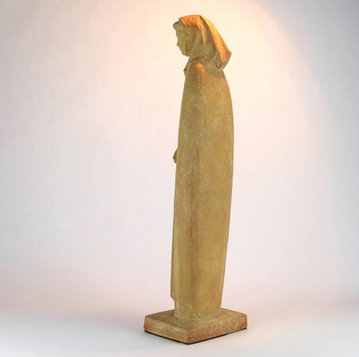 Terracotta Sculpture by Georges Coulon, 1950s-NE-672834