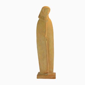 Terracotta Sculpture by Georges Coulon, 1950s-NE-672834