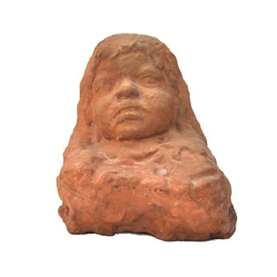 Terracotta Sculpture by Mario Bertozzi-YNQ-912177