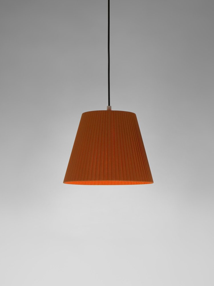 Terracotta Sísísí Cónicas MT1 Pendant Lamp by Santa & Cole