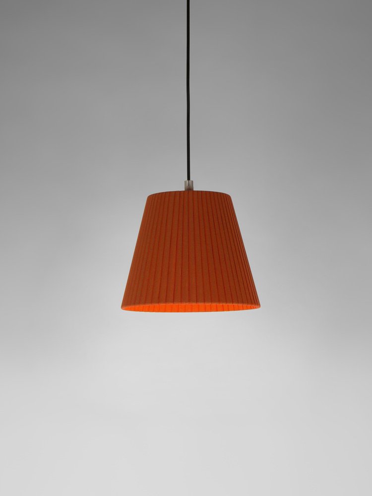 Terracotta Sísísí Cónicas PT1 Pendant Lamp by Santa & Cole